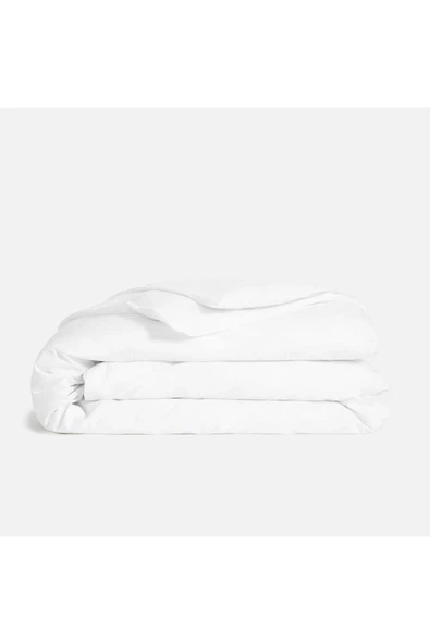 Çift Kişilik Beyaz Otel Nevresim Takımı 57 Tel Akfil Kumaş - 2