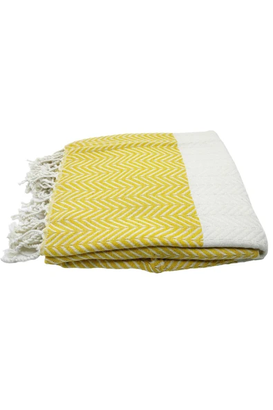 2'li Set Peştemal Plaj Havlusu , %100 Pamuk , Xxl 100x180cm, Marmaris - Resim 3