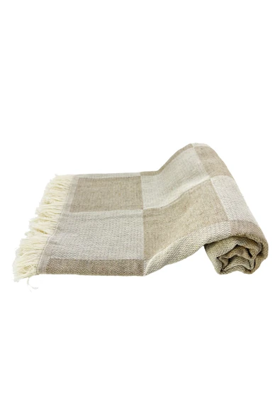 3'lü Set Dama Desenli Peştamal Plaj Havlusu 70x155 Cm - 5