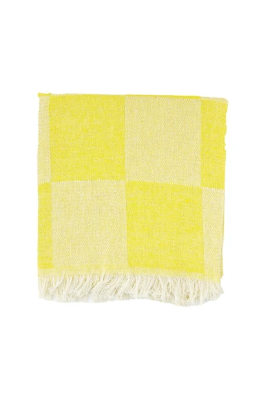 2'li Set Dama Desenli Peştamal Plaj Havlusu 70x155 Cm - 5