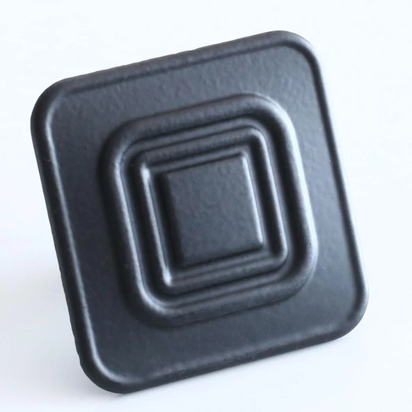 10 Adet Klas Kulp Düğme Mat Siyah Mobilya Mutfak Dolabı Çekmece Dolap Kapak Kulpu Kulbu Kulb Metal - Resim 4