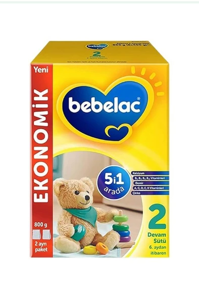 Bebelac 2 Devam Sütü 800 gr