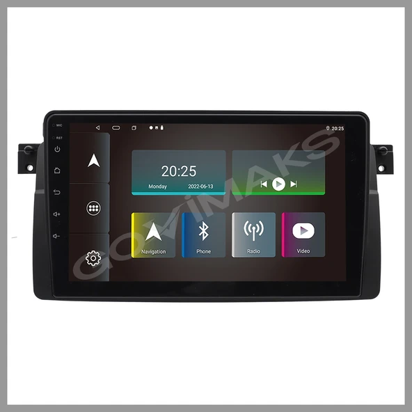 BMW E46 1998-2005 UYUMLU 6 GB RAM 128 GB HAFIZA ANDROID MULTIMEDIA TEYP - Resim 8