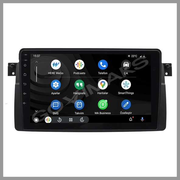 BMW E46 1998-2005 UYUMLU 6 GB RAM 128 GB HAFIZA ANDROID MULTIMEDIA TEYP - Resim 2