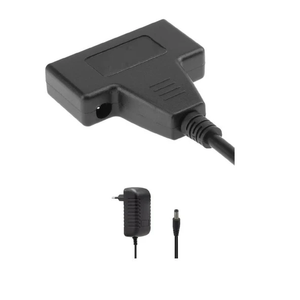 SB 2.0 2.5 3.5 İnç Sata SSD Hdd Hard Disk Dc Güç Çevirici Dönüştürücü Adaptör Kablosu ve Uyumlu Adaptör ürün görseli