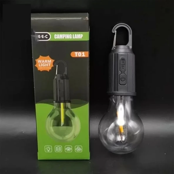 Şarjlı 10w Askılı Taşınabilir Led Kamp Lambası - 3