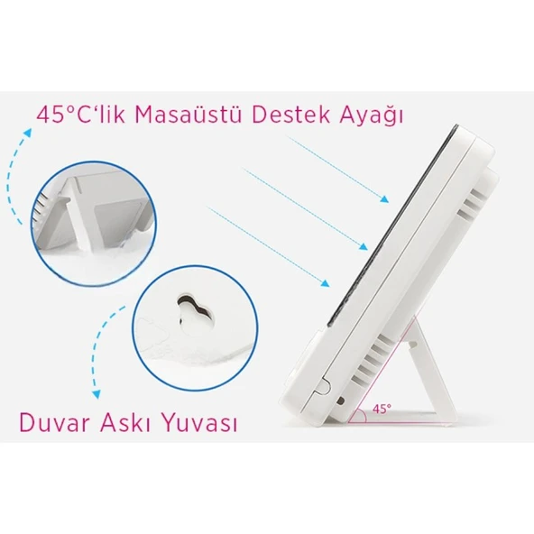 OEM ECO 60 Ekonomik Fiyatlı Sıcaklık ve Nem Ölçer - 7