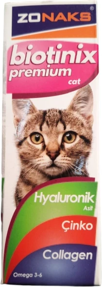 Zonaks Biotinix Cat Premium 50 ml ( Biotin Çinko Takviyesi )