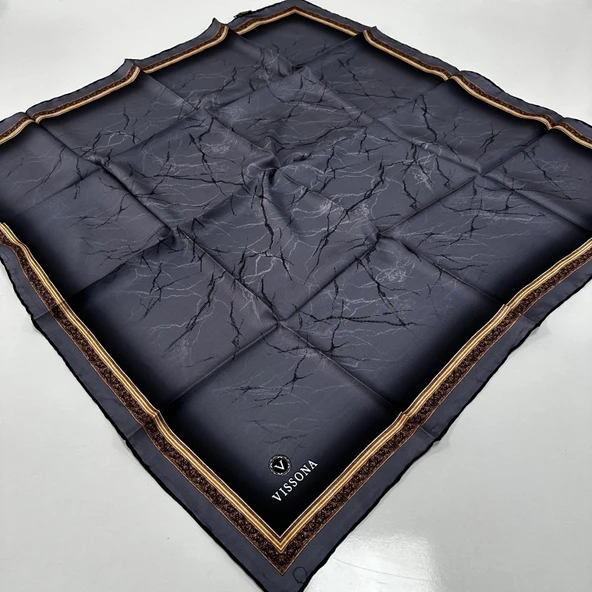 Vissona Twill İpek Eşarp IPK6504