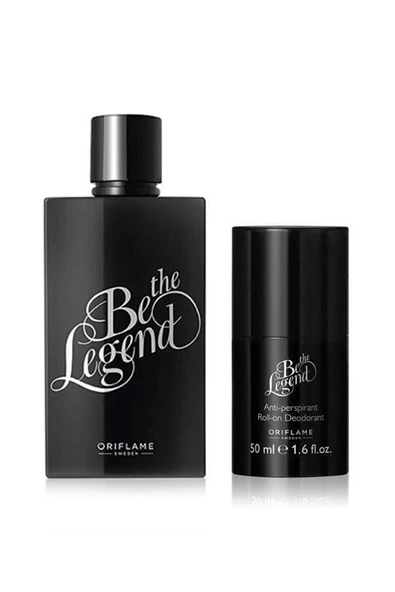 ORİFLAME Be The Legend Edt 75 Ml Erkek Parfüm Seti & Roll-on Deodorant 50-ml