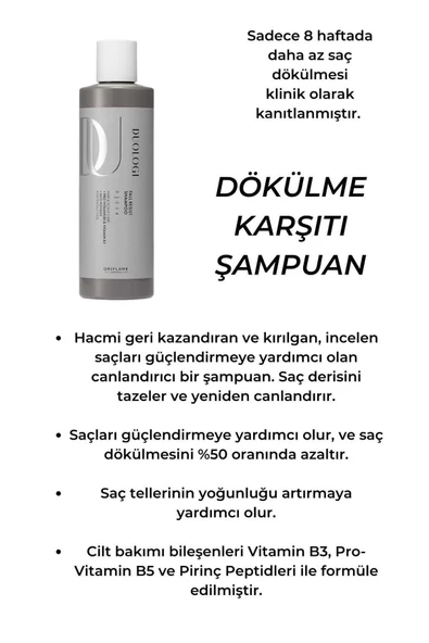 ORİFLAME DUOLOGI Dökülme Karşıtı Şampuan - 2