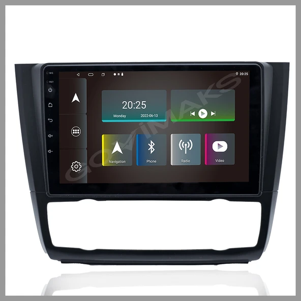 BMW E87 2007-2011 UYUMLU DİJİTAL KLİMA  8GB RAM 128GB HAFIZA ANDROID MULTIMEDIA TEYP - Resim 10