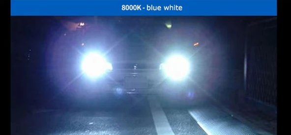 H4 8000K Xenon Ampul 2 Adet + Tesisat Kablosu - 2