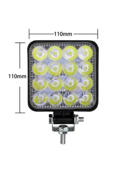 ASTRALED  12-24V 16 LED Offroad ATV Kamyon Tır Traktör İş Makinesi - 4
