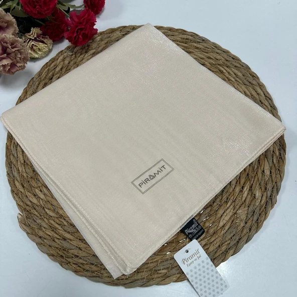 Piramit Kehribar Eşarp Kum Beji LTP0232