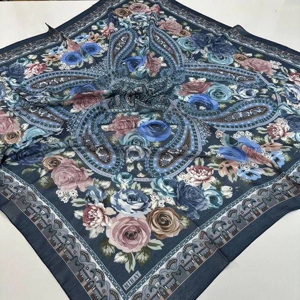 Miray 120 cm Nevada Pamuk Lüx Eşarp  BYK0511
