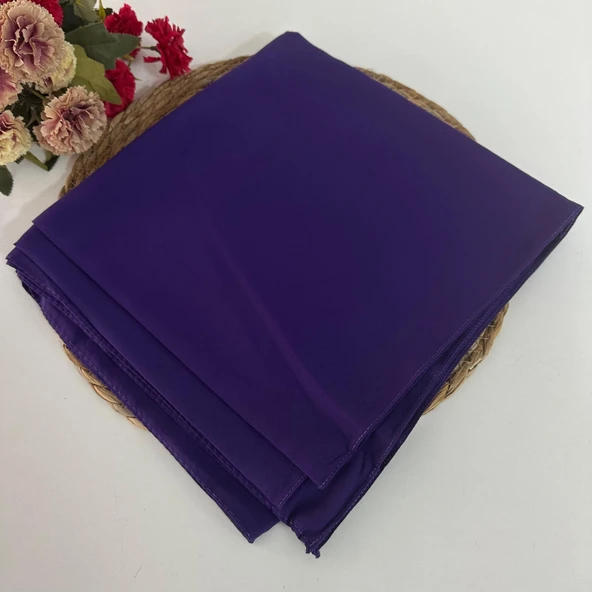 Polo Craft Mor Medine İpeği Eşarp MEB0212
