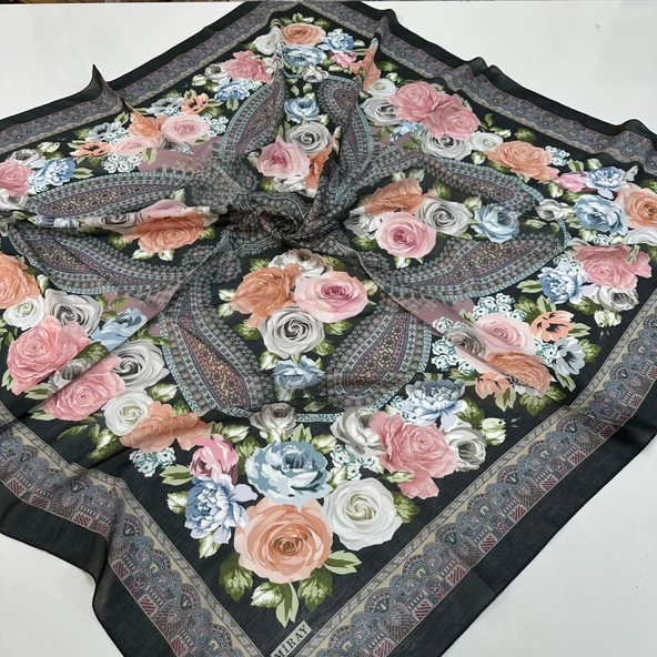 Miray 120 cm Nevada Pamuk Lüx Eşarp  BYK0510