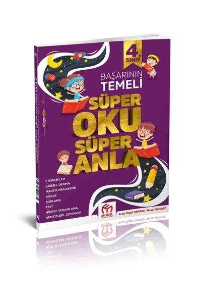 Model Eğitim Yayınları 4. Sınıf Süper Oku Süper Anla