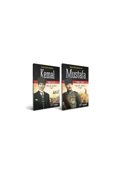 sonsuz yayıncılık Mustafa ve Kemal 2 Kitap Takım - Metin Özdamarlar