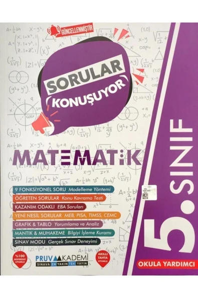 Pruva Akademi 5.sınıf Matematik Sorular Konuşuyor