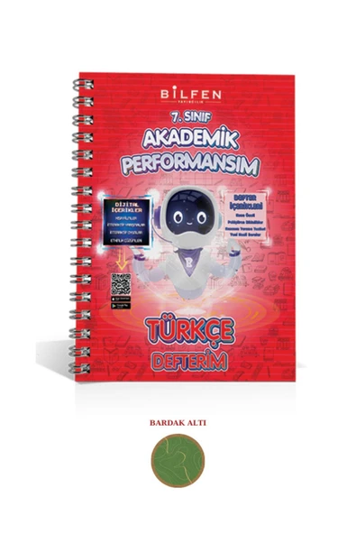 Bilfen 7. Sınıf Akademik Performansım Türkçe Defterim
