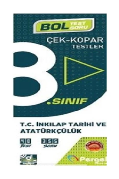 Pergel Yayıncılık 8. Sınıf T.c. Inkılap Tarihi Ve Atatürkçülük Yaprak Test