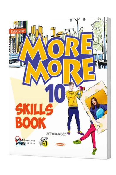 Kurmay Yayınları Kurmay 10. Sınıf More and More Skills Book / Ayten Karagöz / Kurmay Yayınları / 9786258450231