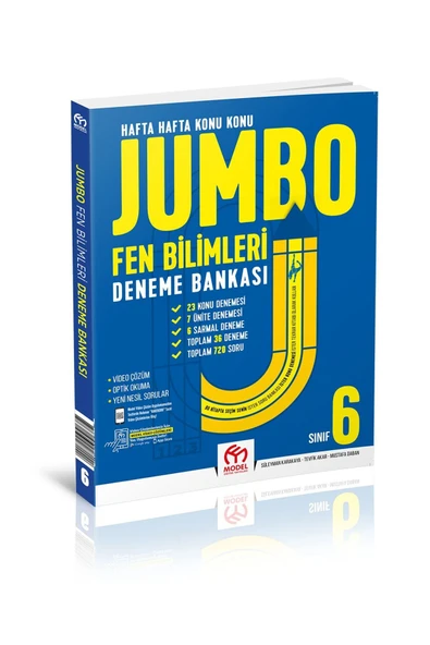 Model Eğitim Yayınları 6.Sınıf Jumbo Fen Bilimleri Deneme