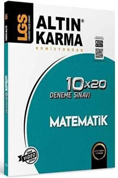 Altın Karma Yayınları Lgs 8. Sınıf Matematik 10x20 Branş Deneme