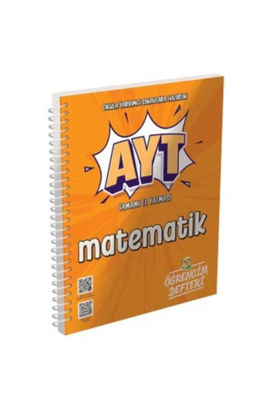 Murat Yayınları Ayt Matematik Öğrencim Defteri