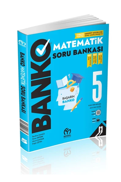 Model Eğitim Yayınları 5.Sınıf Banko Matematik Soru Bankası