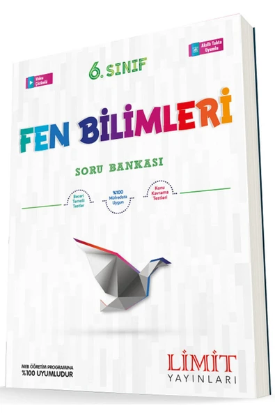 Limit Yayınları Limit 6. Sınıf Fen Bilimleri Soru Bankası