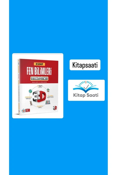 3D Yayınları 8. Sınıf Fen Bilimleri 3D Simülasyon Denemeleri