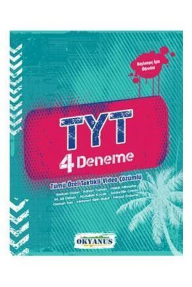 Okyanus Yayınları TYT 4'lü Deneme / Kolektif / Okyanus Yayınları / 9786052286395 - 1