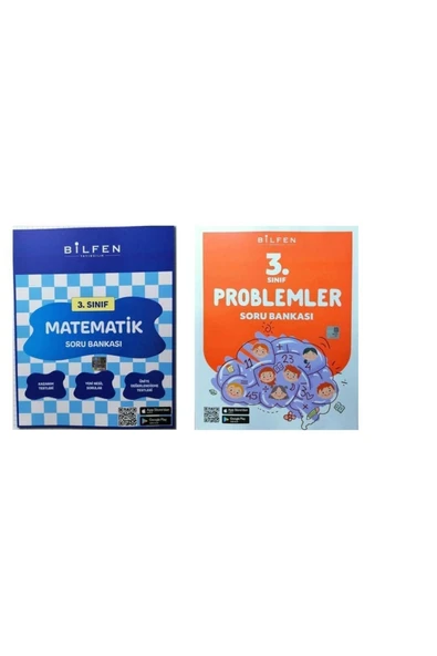 Bilfen Yayıncılık Bilfen 3.sınıf Matematik Problemler İkili Set Yeni - 1