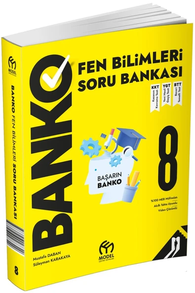 Model Eğitim Yayınları 8.Sınıf Banko Fen Bilimleri Soru Bankası