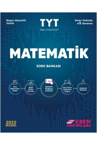 Esen Yayınları Esen Tyt Matematik Soru Bankası