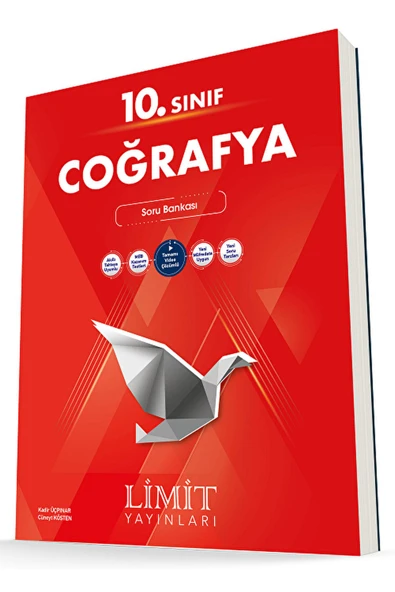 Limit Yayınları 2022 10. Sınıf Coğrafya Soru Bankası / Cüneyt Kösten / Limit Yayınları / 9786052753644