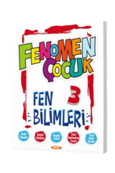 Kurmay FENOMEN ÇOCUK 3 FEN BILIMLERI YENİ KAPAK
