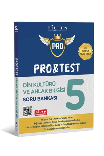 Bilfen Yayıncılık 5.sınıf Din Kültürü Ve Ahlak Bilgisi Pro Test Soru Bankası (YENİ MÜFREDAT)