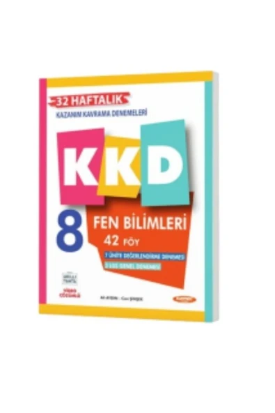 Fenomen Yayıncılık KURMAY YAYINLARI KKD 8 FEN BILIMLERI (42 FÖY) YENİ KAPAK