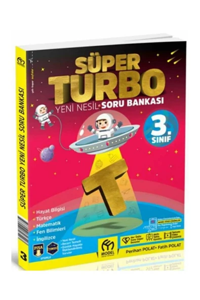 Model Eğitim Yayınları Model Yayınları 3. Sınıf Süper Turbo Yeni Nesil Soru