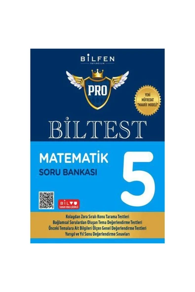 Bilfen Yayıncılık 5. Sınıf Biltest Matematik Soru Bankası