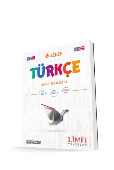 Limit Yayınları Limit 6. Sınıf Türkçe Soru Bankası Yeni Baskı (2021-2022)