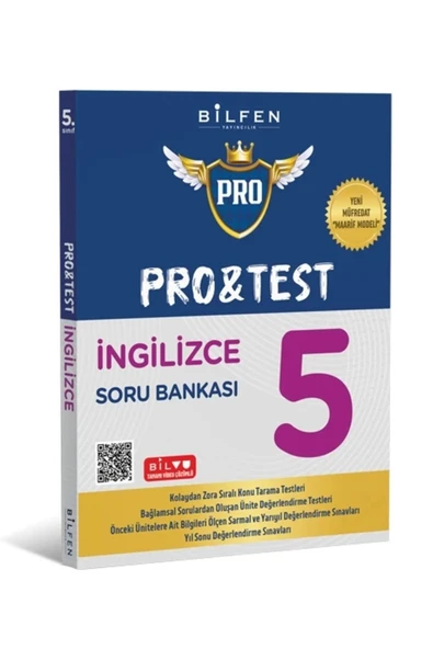 Bilfen Yayıncılık 5.sınıf Ingilizce Pro Test Soru Bankası (YENİ MÜFREDAT)