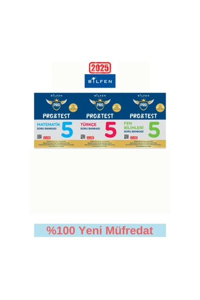Bilfen Yayıncılık BİLFEN YAYINLARI 5.SINIF PROTEST 3 KİTAP SETİ GÜNCEL MÜFREDAT 2024-25