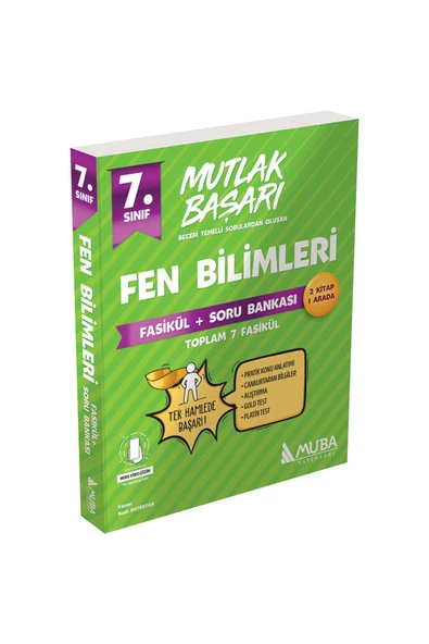 Muba Yayınları Mb 7.sınıf Fen Bilimleri Fasikül Soru Bankası