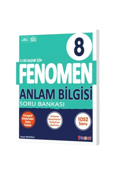 Fenomen Yayıncılık 8. Sınıf Anlam Bilgisi Soru Bankası