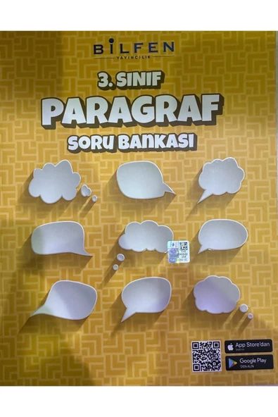 Bilfen Yayınları BİLFEN 3.SINIF PARAGRAF SORU BANKASI